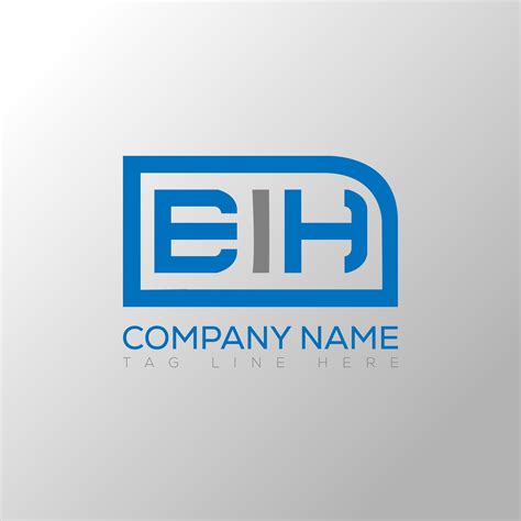 Eih Letra Logo Creativo Diseño Eih único Diseño 21770729 Vector En