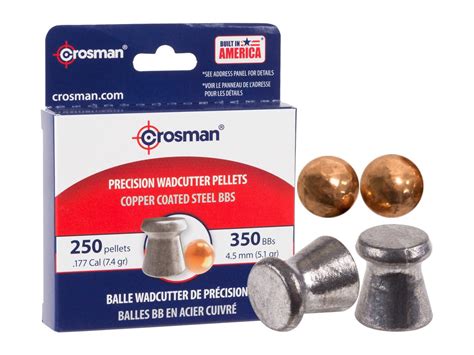 Crosman Dual Ammo Bbs And Wadcutter Pellets 177 Cal Airgun Depot