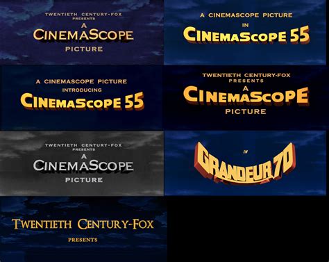 Retro Fox Logo Remakes Part 3 (CinemaScope Logos) by logomanseva on DeviantArt