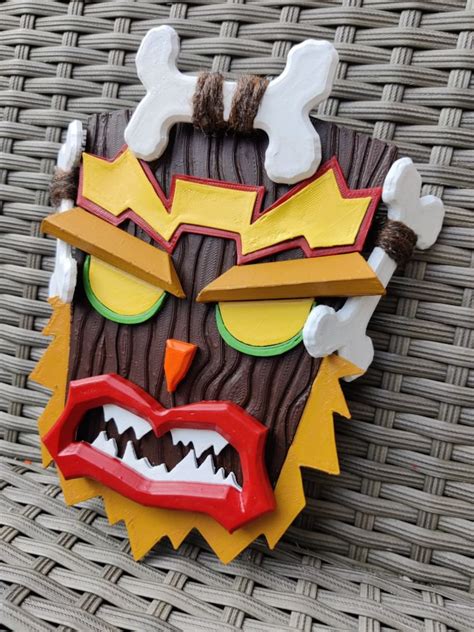 Uka Uka Mask Unofficial Game Inspired | Etsy