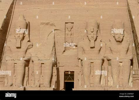 ABU SIMBEL TEMPLES Stock Photo - Alamy