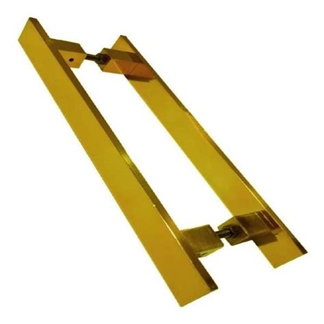 Puxador Porta Pivotante Cm Inox Dourado Reto Italy Madeiramadeira