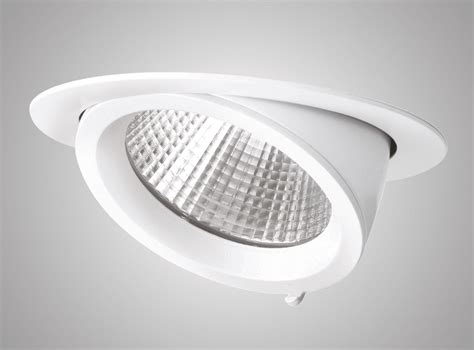 Spot encastrable au plafond à LED rond en aluminium HALL LED