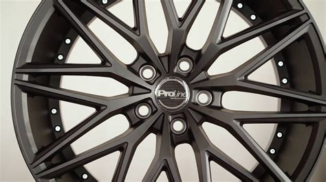 ProLine Wheels PXE In Black Matt Sportlichkeit Mit Tiefenwirkung