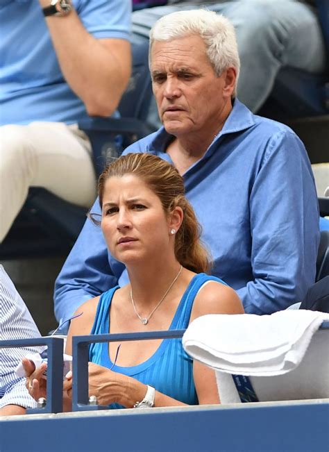 MIRKA FEDERER at US Open Tennis Championships in Flushing Meadows 09/01 ...