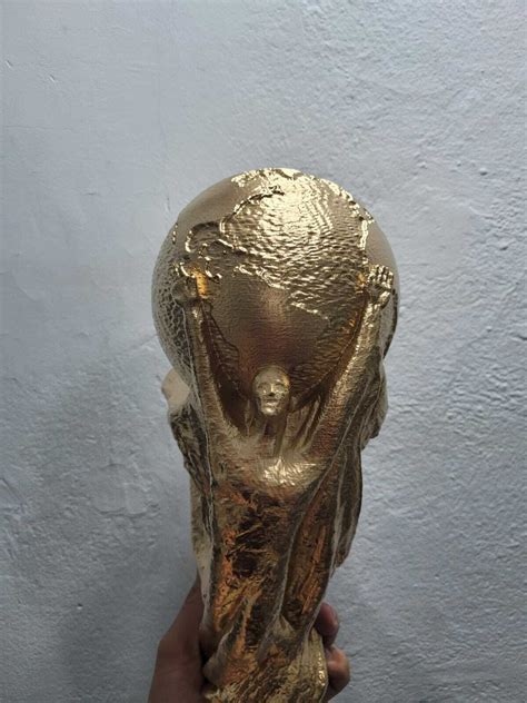 Fichier STL Trophée de la vraie coupe du monde Modèle pour