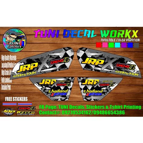 KAWASAKI BARAKO X4 HD3 JRP X DAENG DECALS V2 W FREEBIES Lazada PH