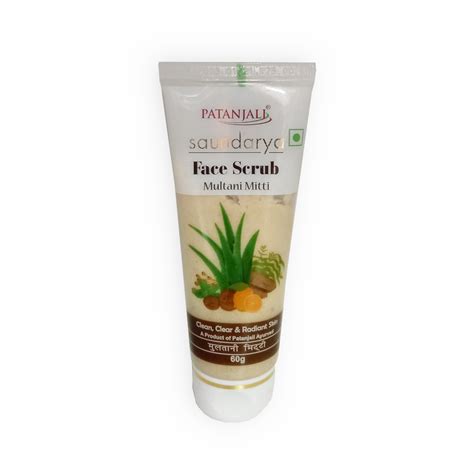 Patanjali Saundarya Multani Mitti Face Scrub Gm Ayurveda Herbal Clinic