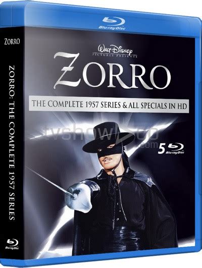 Zorro 1957 Complete TV Series Blu-Ray DVD Set – TVShowCo.com