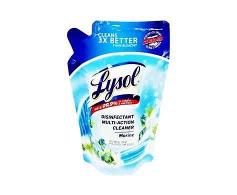 Lysol Disinfectant Multi Action Cleaner Marine Refill Pack Ml