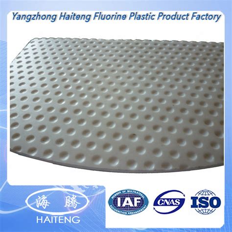 PTFE Dimpled Sheet Plastic PTFE Plate China PTFE Dimpled Sheet And