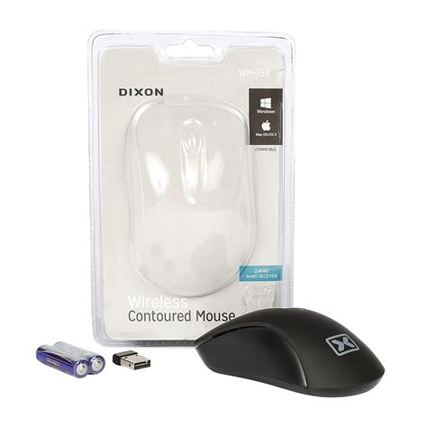 Dixon Wireless Contoured Mouse Shop Now