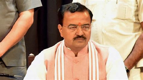 Up Deputy Cm Keshav Prasad Maurya Tests Positive For Coronavirus India Tv