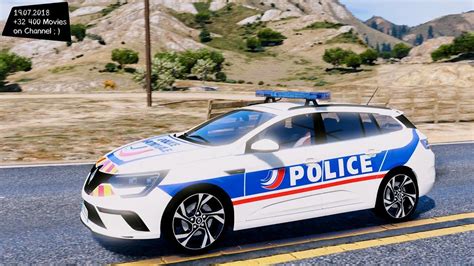 Renault Megane Estate Police Nationale Test Drive Gta V Review