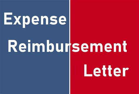 Expense Reimbursement Letter Template Pdf Free Word And Excel Templates