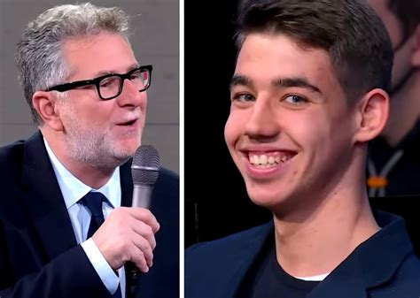 Il Figlio 18enne Di Fabio Fazio Michele Appare Per La Prima Volta In