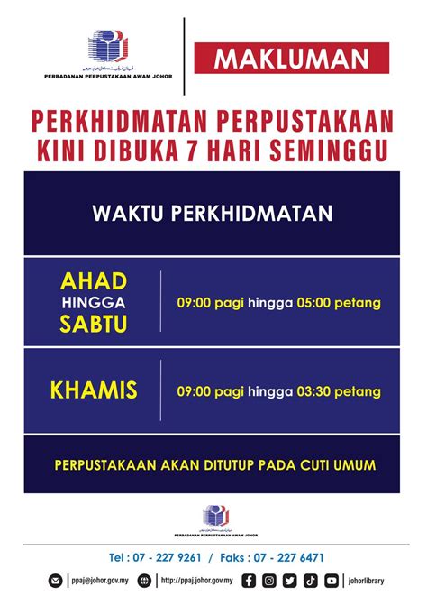 Portal Rasmi Perbadanan Perpustakaan Awam Johor Ppaj