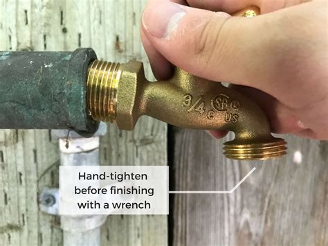 How to Replace a Leaky Outdoor Faucet or Water Spigot - Dengarden