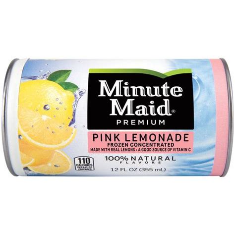 Minute Maid Premium Pink Lemonade Frozen Concentrate The Best Next To Homemade Lemonade