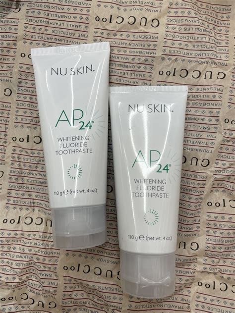 Nu Skin Nuskin Ap24 Whitening Fluoride Toothpaste 2 Tubes Ebay