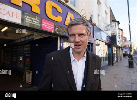 Conservative London Mayoral Candidate Zac Goldsmith Canvassing In