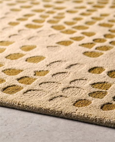 Galets Rectangular Rug Rectangular Handmade Wool Rug By Toulemonde