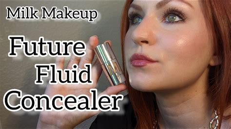 Milk Makeup Future Fluid All Over Cream Concealer Review Demo Youtube