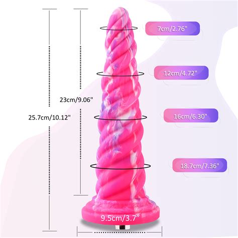 Anal Fantasy Dildo Rosa KlicLok Und Saugnapf 26 CM Rosa Hismith