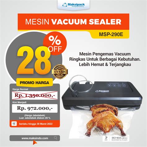 Mesin Vacuum Sealer MSP 290E Di Bogor Toko Mesin Maksindo Bogor