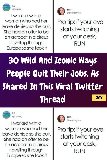 30 Wild And Iconic Ways People Quit Their Jobs As Shared In This Viral