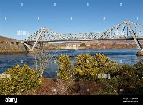 Connel Bridge is a cantilever bridge that spans Loch Etive at Connel in Scotland. The bridge ...