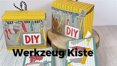 Stampin Up Wunderbares Werkzeug Geschenk Box Mit Werkzeug