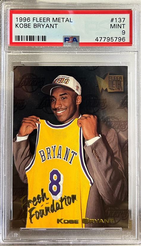 Kobe Bryant Metal Fresh Foundation Price Guide Sports Card