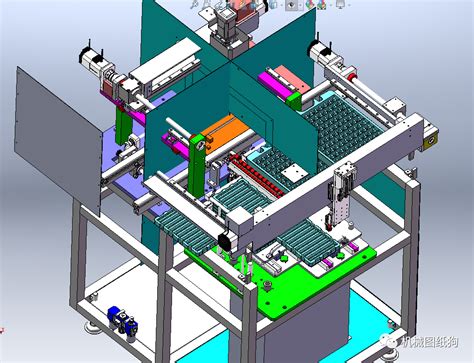 【非标数模】自动取料插件机贴片机3d数模图纸 Solidworks设计solidworks 仿真秀干货文章