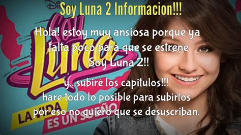 Soy Luna Temporada 2 Capitulos Carbonsafas