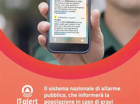 Al Via It Alert Il Sistema Di Allarme Pubblico Per Le Emergenze In