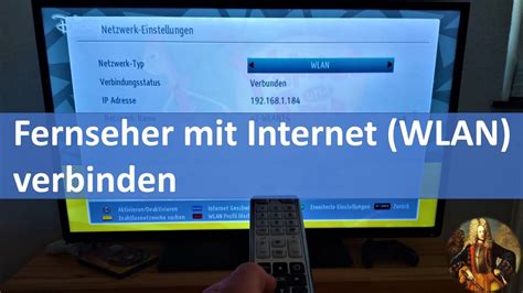 Fernseher Mit Internet Wlan Verbinden Youtube