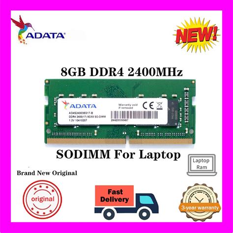 Mem Ria Para Notebook Adata Gb Gb Ddr Mhz Mhz Mhz Mhz