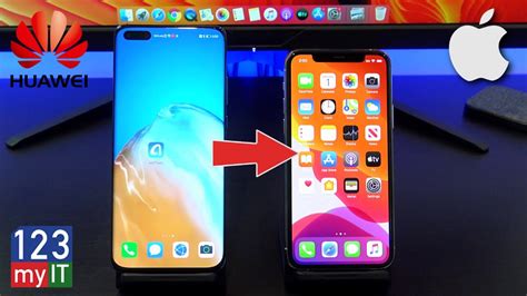 Transfer Data Huawei To Iphone Youtube