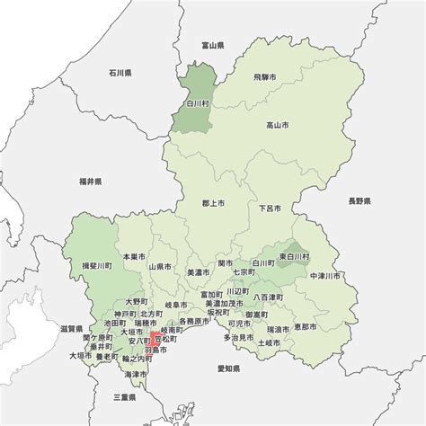 岐阜県羽島市の地図 Map It マップ・イット