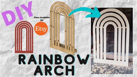 Rainbow Arch Backdrop DIY YouTube