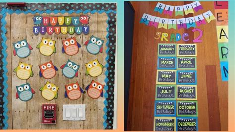 Birthday Board Ideas For Classroom