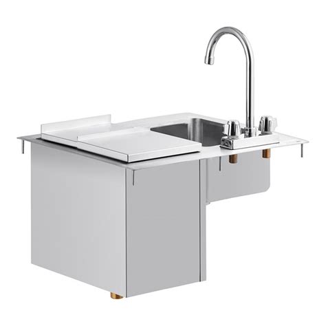 Regency 21 X 18 Stainless Steel Drop In Hand Sink With Ice Bin