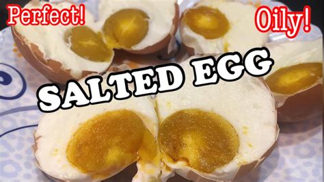 How To Make Oily Salted Egg Itlog Na Maalat Filipino Food Easy