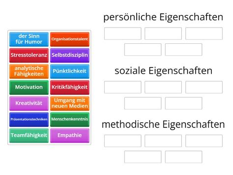 Eigenschaften Group Sort