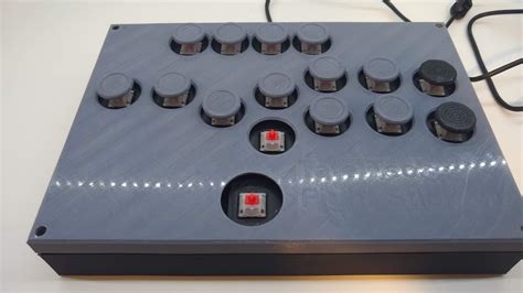 I Designed And 3d Printed My Own Fight Stick With An Arduino Pro Micro