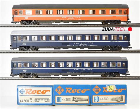 Roco 3x Personenwagen Eurofima SBB H0 WS Acheter Sur Ricardo