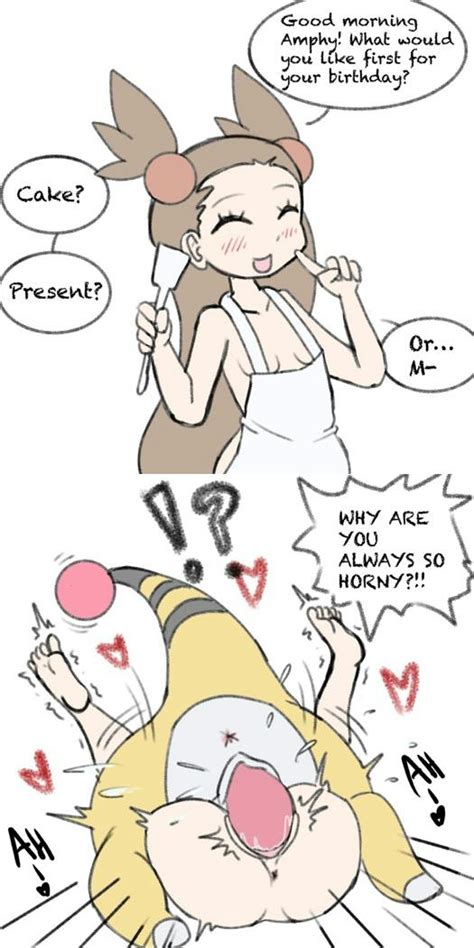 Rule 34 Ampharos Anthro Apron Apron Only Ass Asshole Backsack Birthday Birthday Sex Dialogue