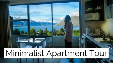 Minimalist One Bedroom Apartment Tour Queenstown New Zealand Youtube