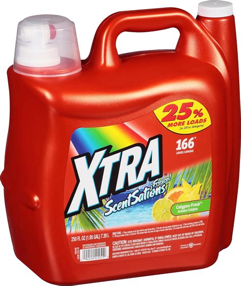 Xtra Scentsations Calypso Fresh Liquid Laundry Detergent 250 Fl Oz Health And Household